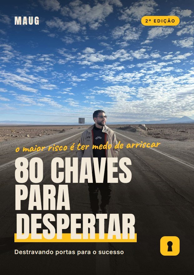 Capa do livro 80 Chaves para Despertar, 2ª edição